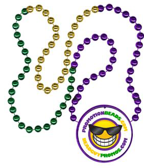 Custom Sectional INLINE Decal Mardi Gras Beads